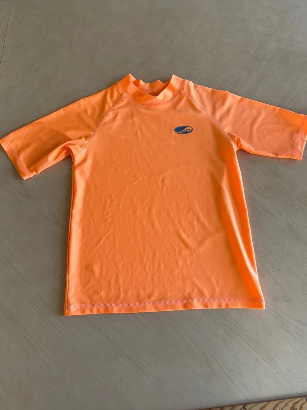 Arizona Jean Company Neon Orange Kid’s Swim Rash Guard